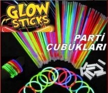 Glow Sticks fosforlu k�r�lan ayd�nlatma �ubu�u kutuda 100 adettir